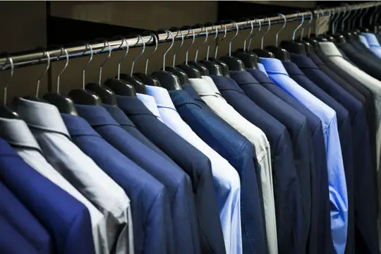 How many dress shirts should a man own on a rack
