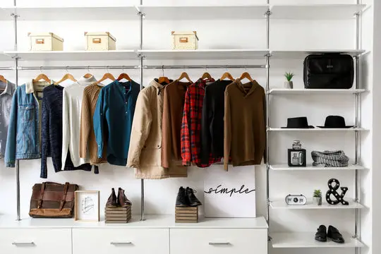 assorted colors of shirts seasons